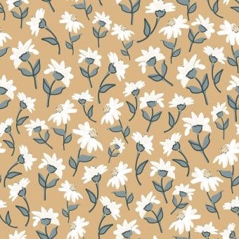 Dancing Daisies Wallpaper