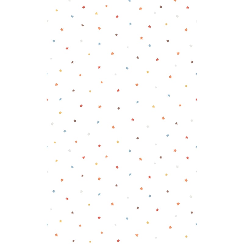 Papier peint Stars Mix Colors Lilipinso