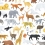 Animalia Wallpaper Lilipinso Multicolore H0720