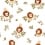 Tiny Lion Wallpaper Lilipinso Multicolore H0739