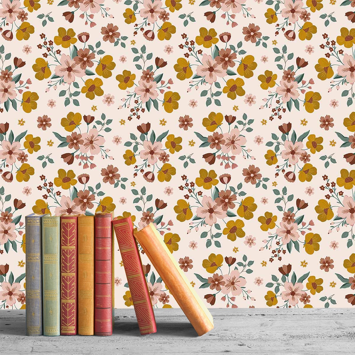 Carta da parati Fall Bouquets - Lilipinso, image size:1200x1200