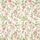 Porcelain Garden Fabric Sanderson Magenta/Leaf Green DCAVPO206