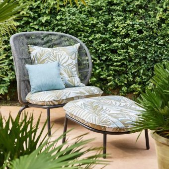 Stoff Chile Palm Lovell Jacquard Outdoor