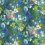 Gladys Blossom Fabric Designers Guild Cobalt FDG3057/01