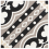 Zementfliese Classic De Tegel Sand, black 8184-14x14x1.6