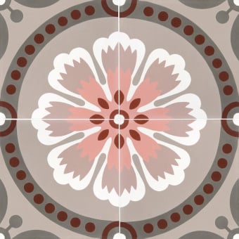Honey Flower cement Tile