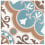 Piastrella in cemento Coba De Tegel Steel Blue 5810-20x20x1.6