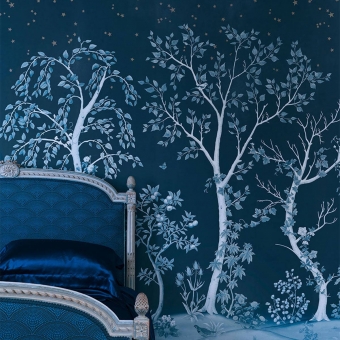 Seasonal Woods Panel Clear Skies Cole and Son