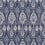 Ikat Bokhara Linen Fabric GP & J Baker Indigo BP10939.1