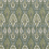 Ikat Bokhara Linen Fabric GP & J Baker Emerald BP10939.2