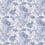 Indienne Flower Fabric GP & J Baker Blue BP10938.1