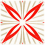 Stars Negativo Tile Mavi Ceramica Red/Beige stars_tipo3_negativo