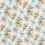 Aucuba Fabric Harlequin Teal/Zest HMOE132240