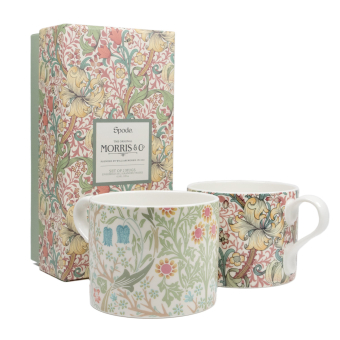 Set de 2 Mugs Blackthorn & Golden Lily Multicolore Morris and Co