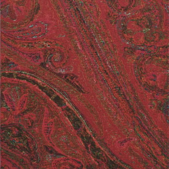 Paradiso Paisley wool Fabric