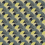 Tissu Cap Outdoor Nobilis Cobalt/Yellow 10958.69