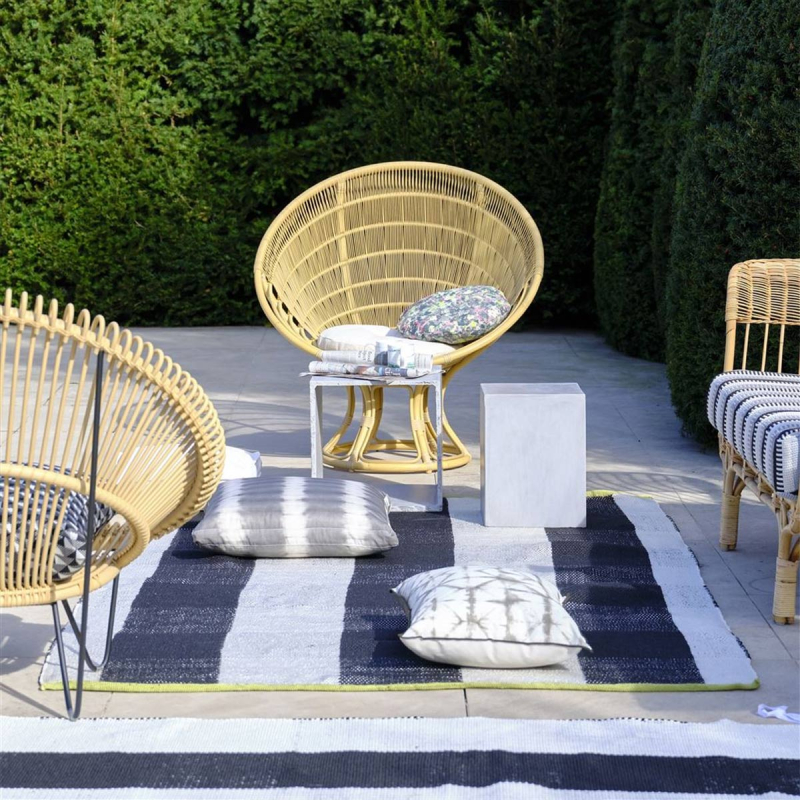 Alfombras Saliya Outdoor negro Designers Guild