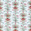 Tissu Récamier Edmond Petit Bleu 11531