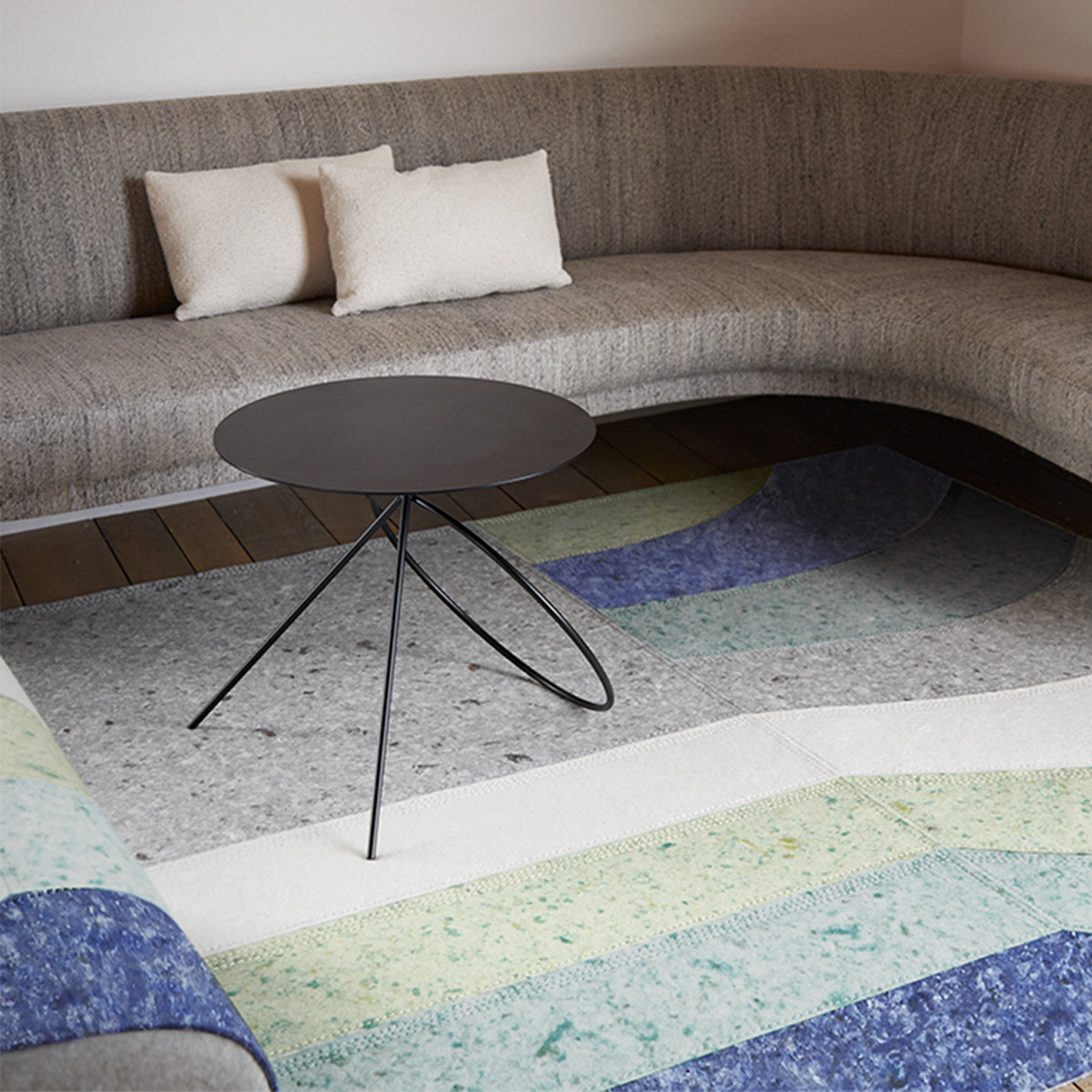 Modern Rug in Virgin Wool by Patricia Urquiola for Gan Rugs, Spain