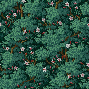 Sous-Bois Fleuri Original Wallpaper