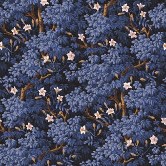 Sous-Bois Fleuri Wallpaper