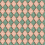Losanges Fleuris Wallpaper Etoffe.com x Papier Français Vieux rose BNF 4005 M1 003 ET52