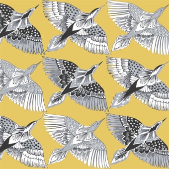 Feather Flight adhesive wallpaper