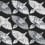 Feather Flight adhesive wallpaper York Wallcoverings Black PSW1351RL