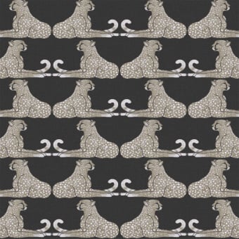 Reclining Cheetahs adhesive wallpaper