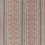Seaton Stripe Fabric GP & J Baker Aqua/Red PP50495.3