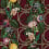 Exotic flower Wallpaper Montecolino Rouge 91434