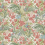 Trumpet Flowers Cotton Fabric GP & J Baker Red/Green BP10976/1