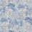 Tessuto Trumpet Flowers Cotton GP & J Baker Blue BP10976/2