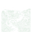 Carta da parati panoramica Eternelles verde Pastel Isidore Leroy 300x330 cm - 6 lés - complet 6246248 et 6246250