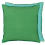 Brera Lino Cushion Designers Guild Emerald/Capri CCDG1362