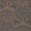 Papel pintado Leopardo Clarke and Clarke Copper/Midnight W0141/02