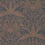 Papier peint Leopardo Clarke and Clarke Copper/Midnight W0141/02