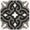 Lisa cement Tile De Tegel black, grey 8381