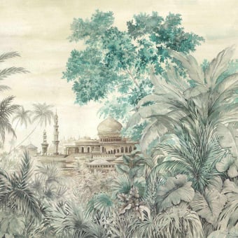 Panoramatapete Taj Mahal Linen