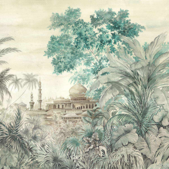 Papier peint panoramique Lin Taj Mahal
