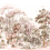 Papier peint panoramique Soie Ovidio Coordonné Autumn A00307K