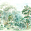 Carta da parati panoramica lino Ovidio Coordonné Spring A00306L