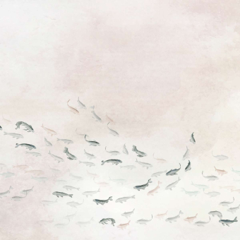 Papier peint panoramique Lin Koi