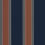 Papier peint Auteuil Casamance Marine/rouille 75712446