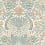 Papier peint Chardon Casamance Blanc/opaline 75733262