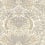 Chardon Wallpaper Casamance Blanc/Doré 75733160