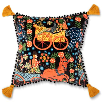 Fasnacht velvet Cushion