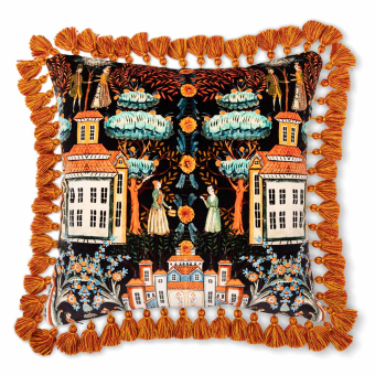 Coussin velours Tales of Tyrol