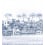 Panoramatapete Front de Mer Bleu Isidore Leroy Bleu 6248401 et 6248403