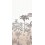 Papier peint panoramique Jardin des Oiseaux Bois de Rose Isidore Leroy 150x330 cm - 3 lés - Partie C 6248523